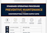 create professional ups maintenance sops and checklists